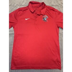 University of Tampa Spartans Nike Dri Fit Red, Size Medium Polo Shirt